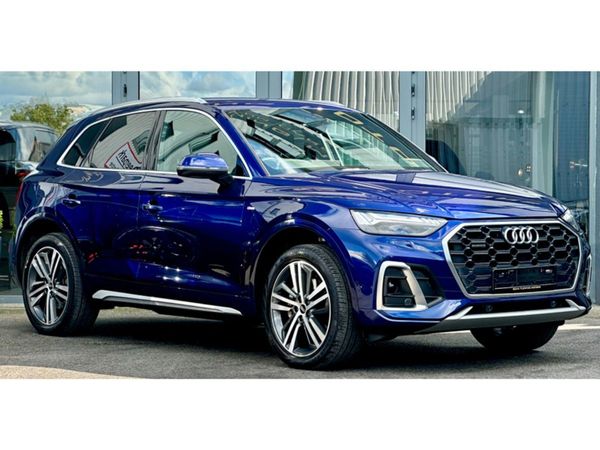 Audi Q5 Estate, Hybrid, 2023, Blue