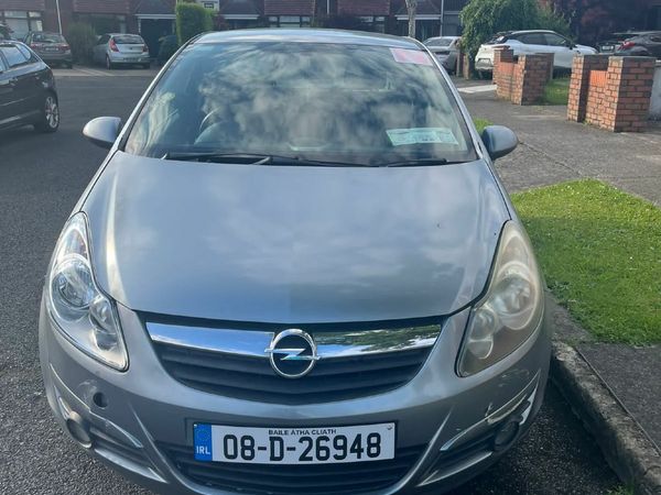Opel Corsa Hatchback, Petrol, 2008, Silver