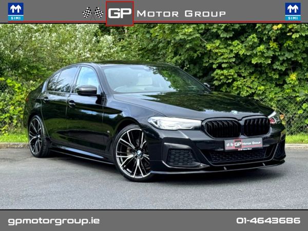 BMW 5-Series Saloon, Diesel, 2021, Black