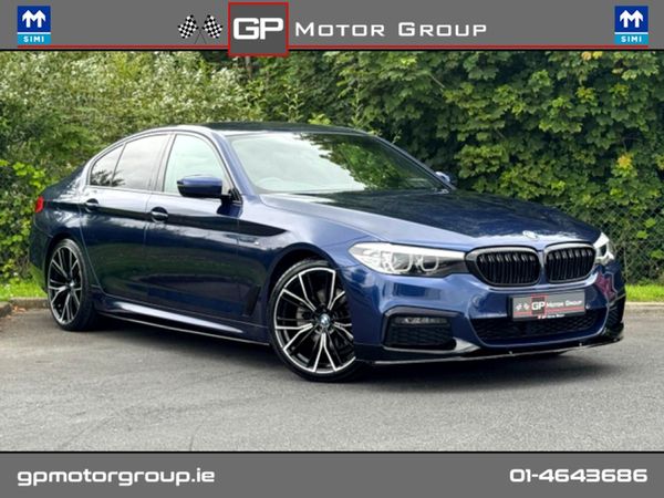 BMW 5-Series Saloon, Diesel, 2018, Blue