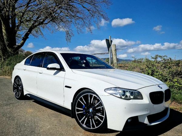 BMW 5-Series Saloon, Diesel, 2016, White