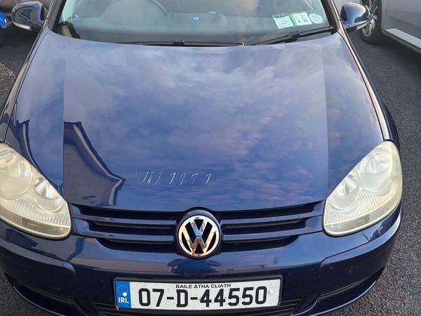 Volkswagen Golf Hatchback, Petrol, 2007, Blue