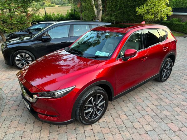Mazda CX-5 SUV, Diesel, 2017, Red