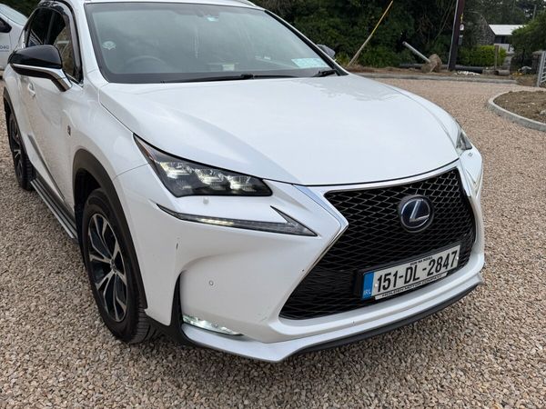 Lexus NX SUV, Petrol Hybrid, 2015, White