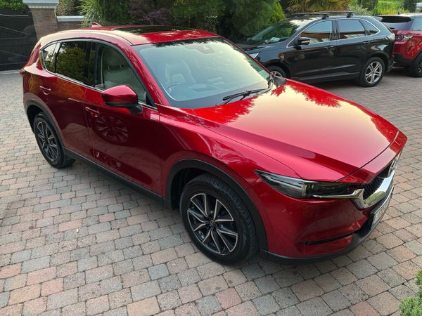Mazda CX-5 SUV, Diesel, 2017, Red
