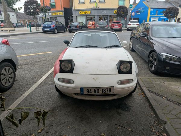 Mazda MX Convertible, Petrol, 1994, White