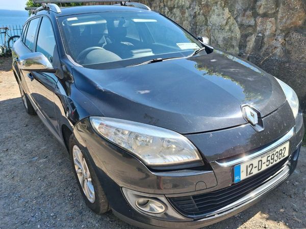 Renault Megane Estate, Diesel, 2012, Black