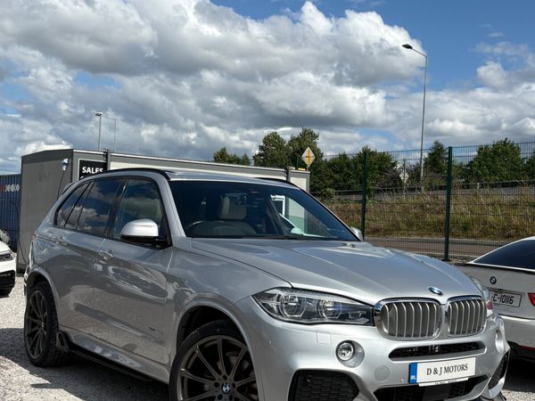 BMW X5 SUV, Petrol Plug-in Hybrid, 2016, Silver