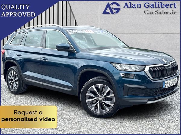 Skoda Kodiaq Estate, Diesel, 2022, Blue