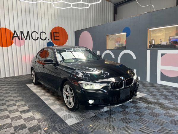 BMW 3-Series Saloon, Petrol Hybrid, 2017, Black