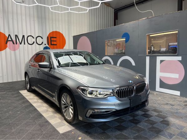 BMW 5-Series Saloon, Petrol Hybrid, 2017, Grey