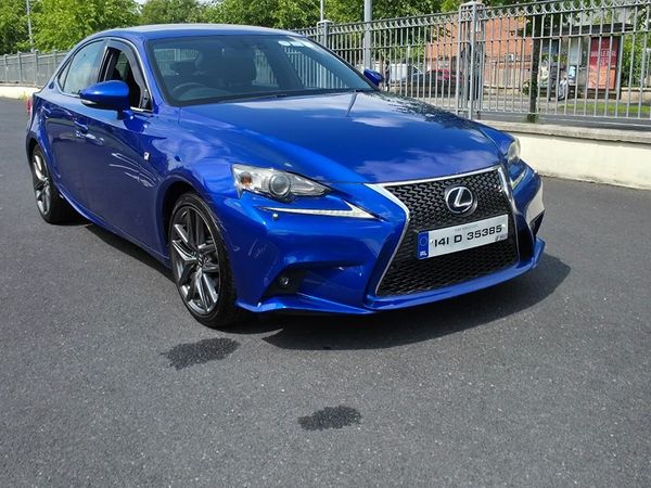 Lexus IS Saloon, Petrol Hybrid, 2014, Blue