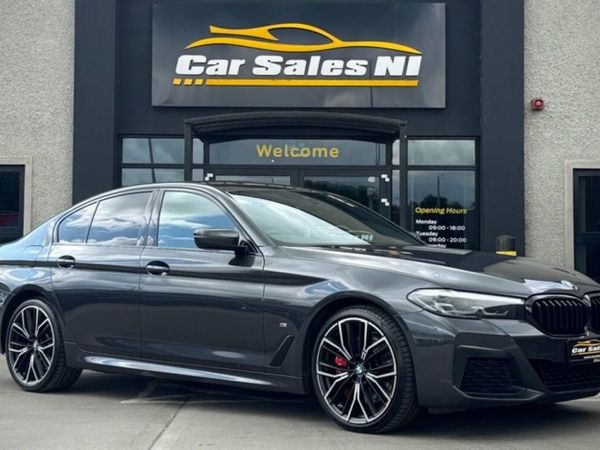BMW 5-Series Saloon, 2021, Grey