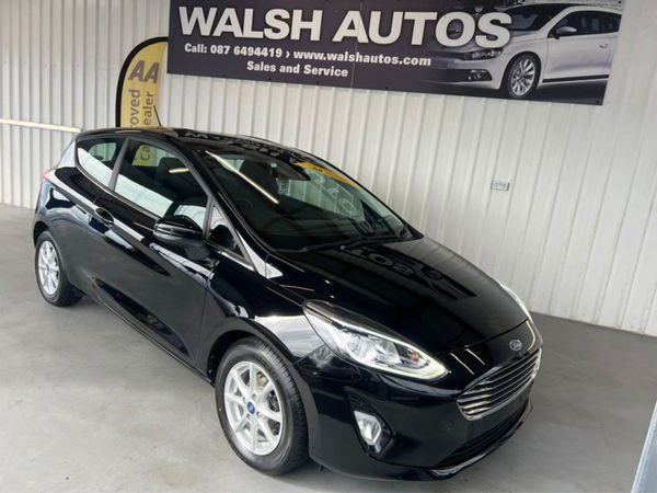 Ford Fiesta Hatchback, Petrol, 2018, Black