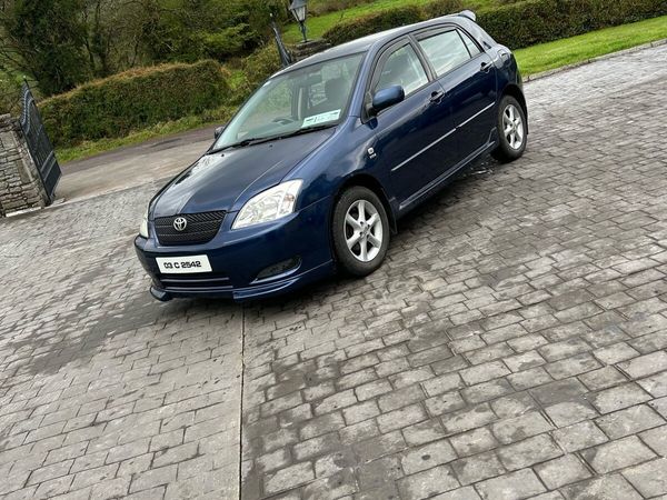 Toyota Corolla Hatchback, Petrol, 2003, Blue