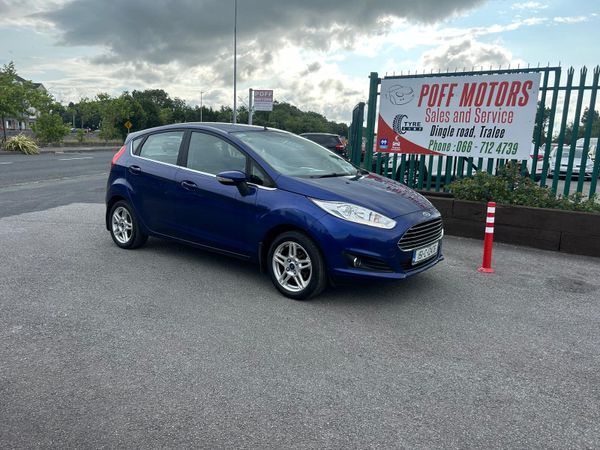 Ford Fiesta Hatchback, Petrol, 2015, Blue