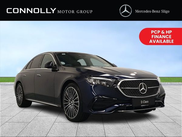 Mercedes-Benz E-Class Saloon, Diesel Plug-in Hybrid, 2025, Blue