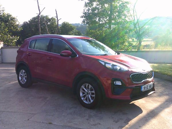 Kia Sportage SUV, Diesel, 2019, Red
