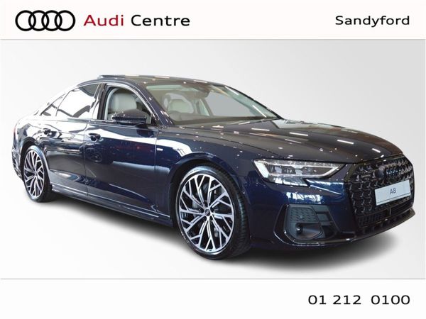 Audi A8 Saloon, Petrol Plug-in Hybrid, 2025, Blue