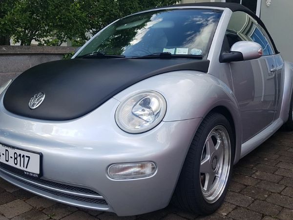 Volkswagen Beetle Convertible, Petrol, 2004, Silver