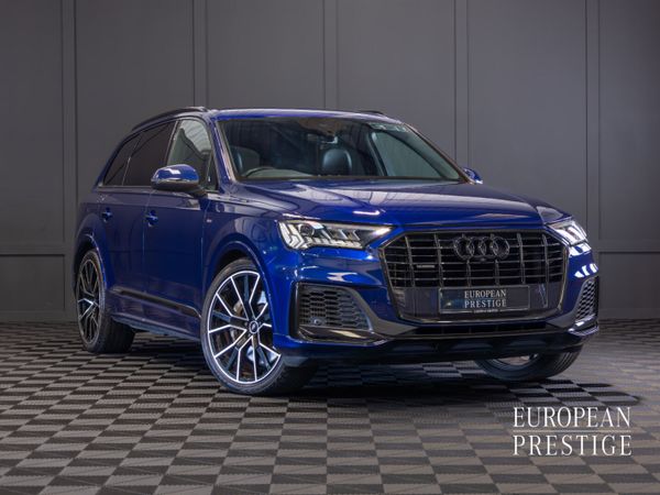 Audi Q7 SUV, Petrol Plug-in Hybrid, 2020, Blue