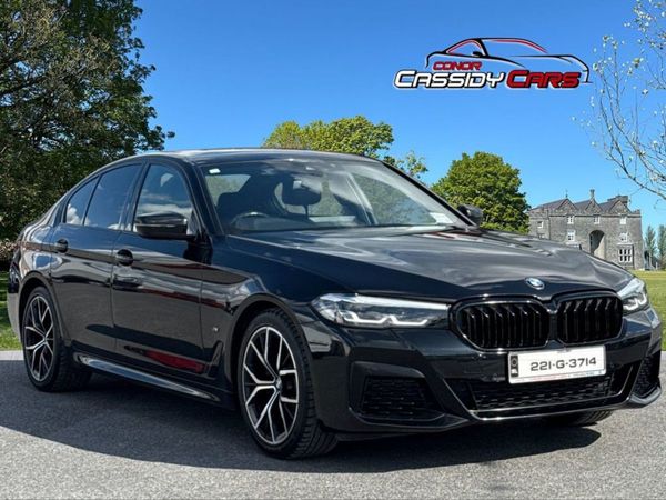 BMW 5-Series Saloon, Diesel, 2022, Black