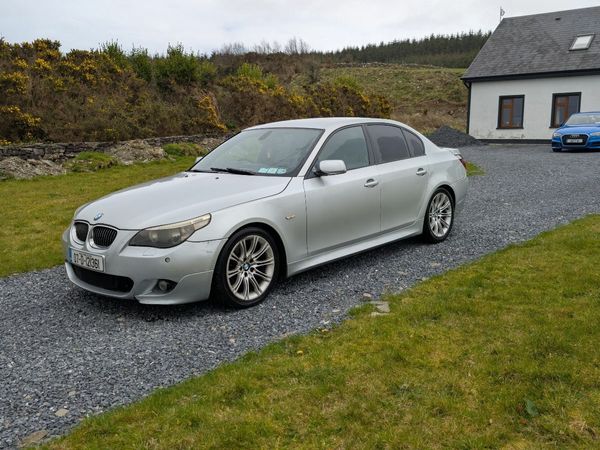 BMW 5-Series Saloon, Diesel, 2007, Silver