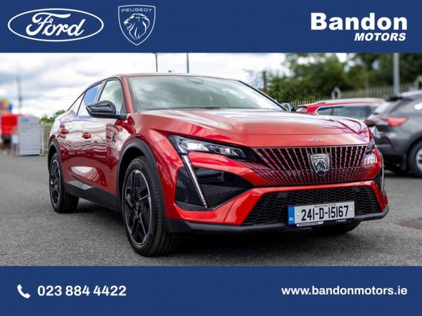 Peugeot 408 Hatchback, Petrol, 2024, Red