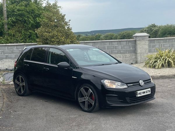 Volkswagen Golf Hatchback, Diesel, 2014, Black