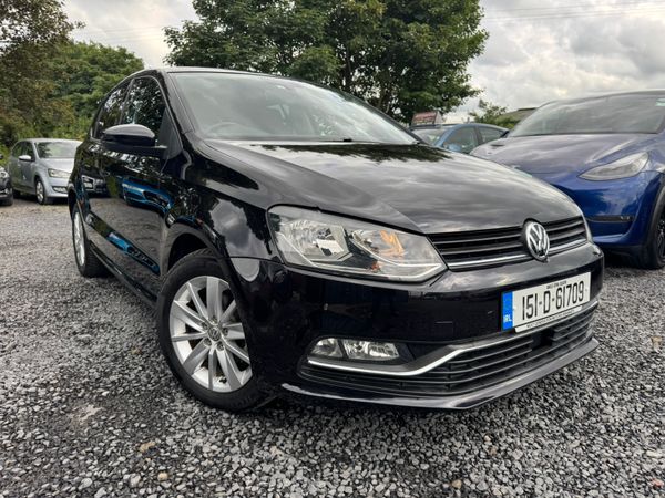 Volkswagen Polo Hatchback, Petrol, 2015, Black