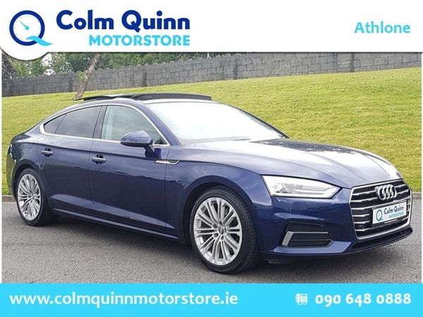 Audi A5 Hatchback, Diesel, 2019, Blue