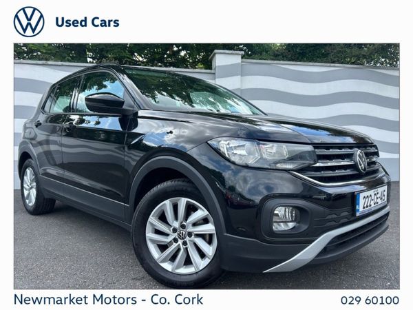 Volkswagen T-Cross SUV, Petrol, 2022, Black