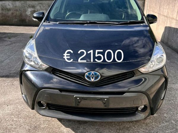 Toyota Prius MPV, Petrol Hybrid, 2019, Black