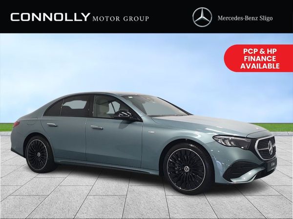 Mercedes-Benz E-Class Saloon, Diesel Plug-in Hybrid, 2025, Silver