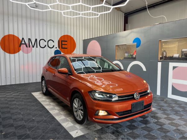 Volkswagen Polo Hatchback, Petrol, 2018, Orange
