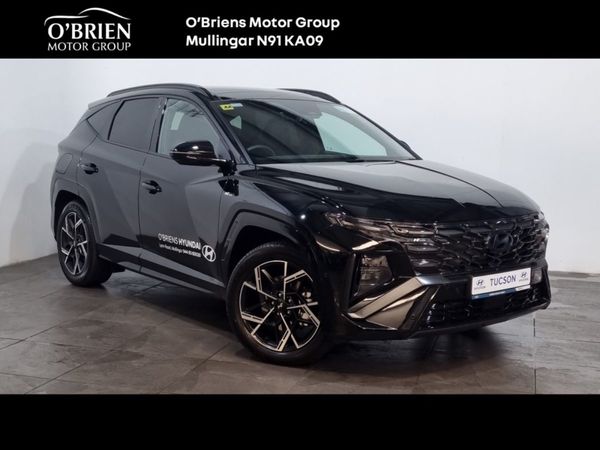 Hyundai Tucson SUV, Petrol Hybrid, 2025, Black