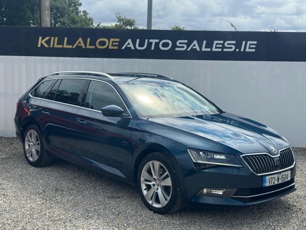 Skoda Superb Estate, Diesel, 2017, Blue