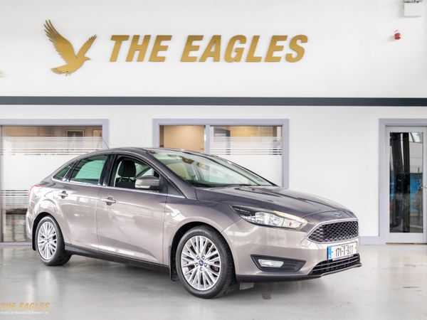 Ford Focus Saloon, Diesel, 2017, Brown