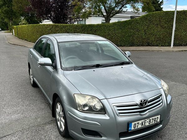 Toyota Avensis Saloon, Petrol, 2007, Grey