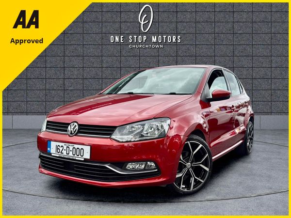 Volkswagen Polo Hatchback, Petrol, 2016, Red