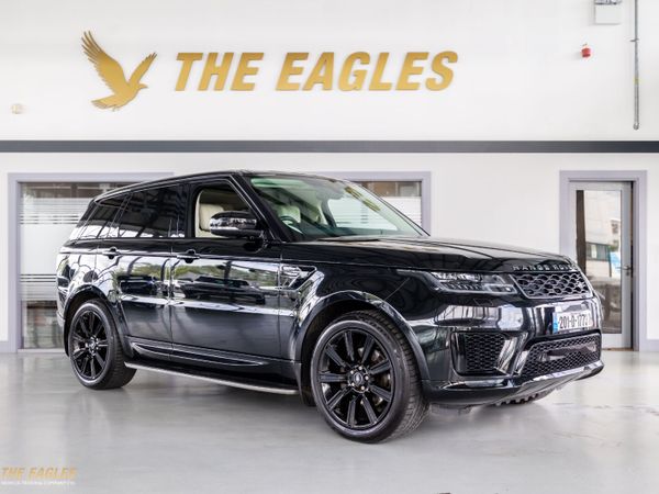 Land Rover Range Rover Sport SUV, Diesel, 2020, Black