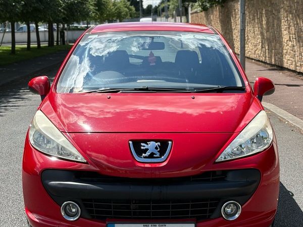 Peugeot 207 Hatchback, Petrol, 2007, Red