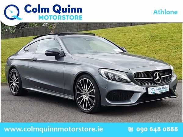 Mercedes-Benz C-Class Coupe, Diesel, 2018, Grey