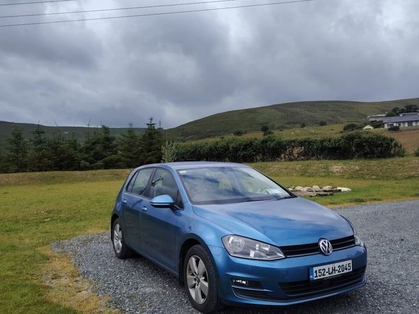 Volkswagen Golf Hatchback, Diesel, 2015, Blue