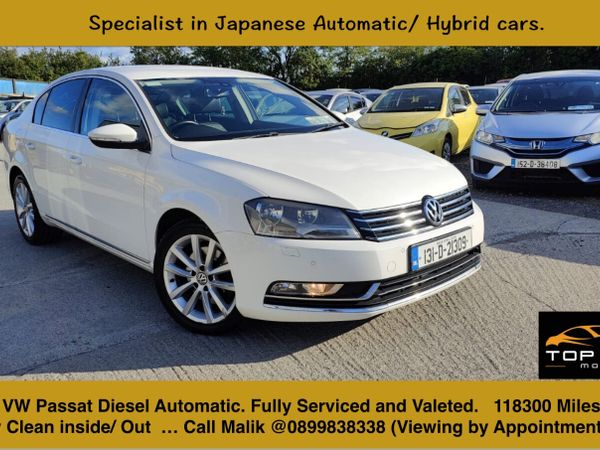 Volkswagen Passat Saloon, Diesel, 2013, White