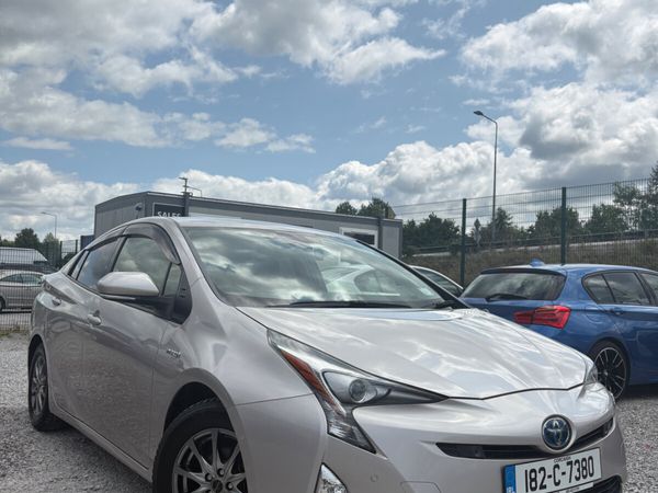 Toyota Prius Hatchback, Petrol Hybrid, 2018, Silver