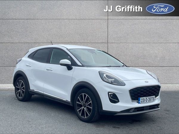 Ford Puma MPV, Petrol Hybrid, 2023, White