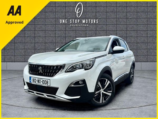 Peugeot 3008 MPV, Petrol, 2018, White