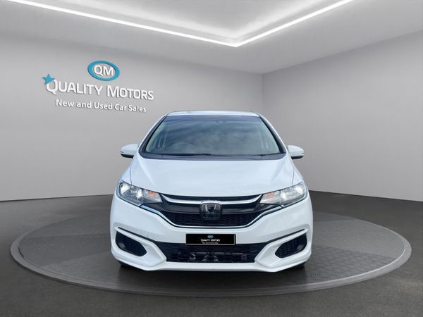 Honda Fit Hatchback, Petrol Hybrid, 2019, White