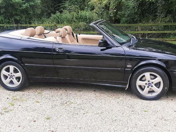 Saab 9-3 Convertible, Petrol, 2002, Black